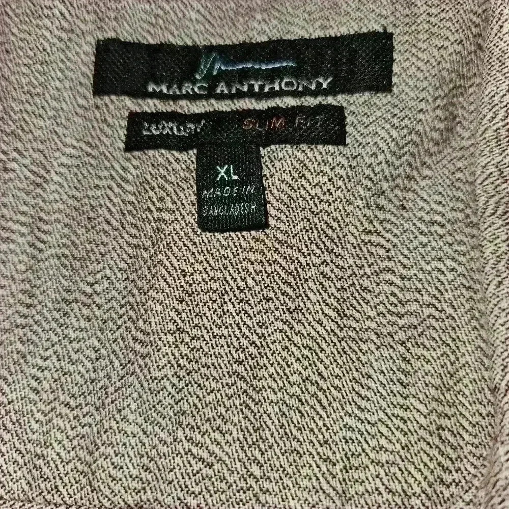 Marc Anthony Mens Short Sleeve Button Up Shirt Size Xl - Picture 11 of 12